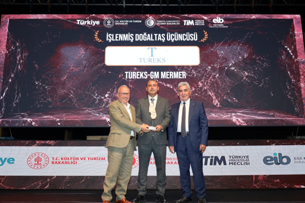 Ege Maden İhracatçıları Birliği Ödüllerinde Tureks İhracat ve Üretim Performansıyla Dört Derece Kazandı