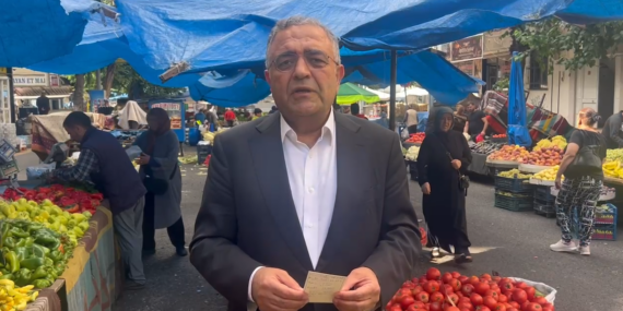 Milletvekili Sezgin Tanrıkulu Diyarbakır Semt Pazarında Ekonomik Göstergeleri ve Alım Gücünü Değerlendirdi