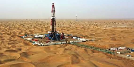 Taklamakan Çölündeki Fuman Sahasında Ultra Derin Sondajlarla 26 Milyon Ton Üretim Aşıldı